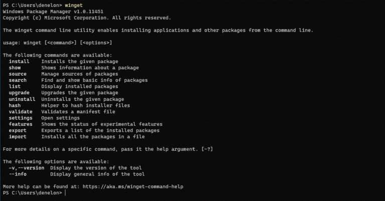 Windows finally receives a native package manager